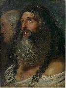 Peter Paul Rubens Study of Two Heads oil on canvas